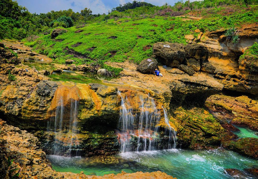 Air terjun pantai ngandul