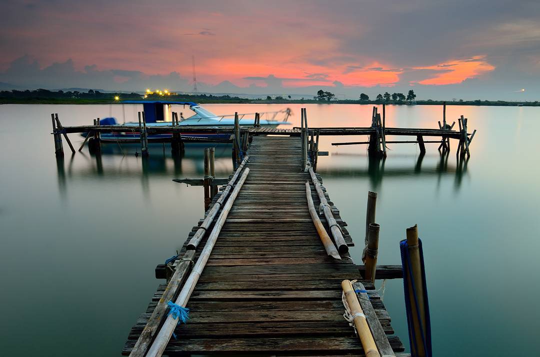 Foto pantai marina