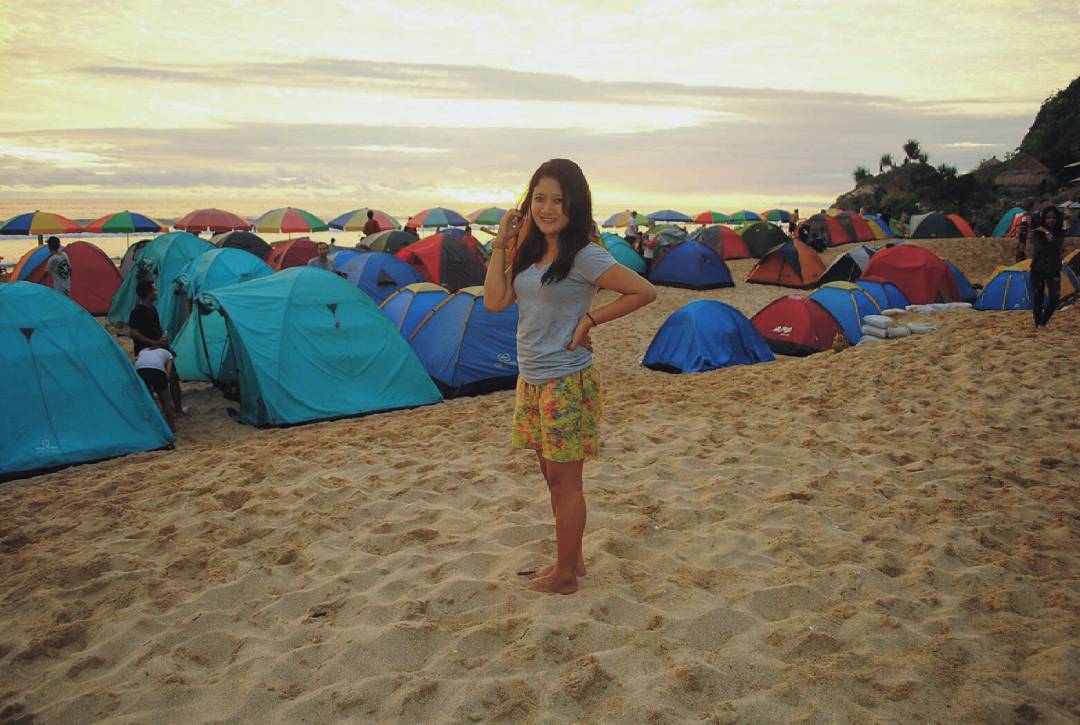 camping di pantai pok tunggal