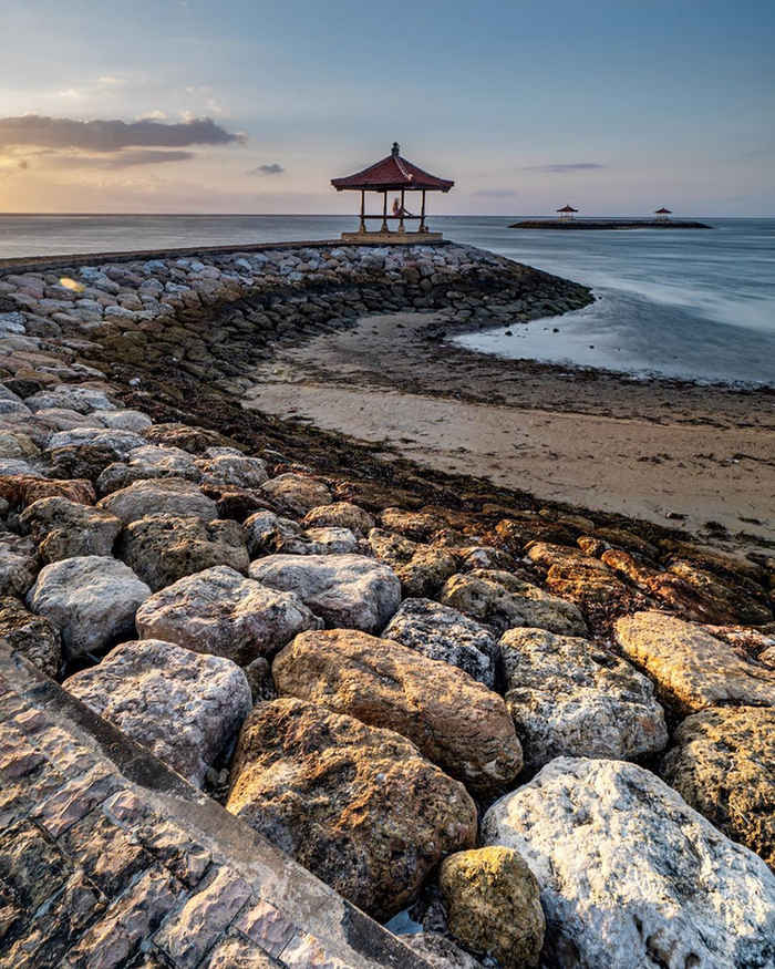 Gazebo pantai sanur