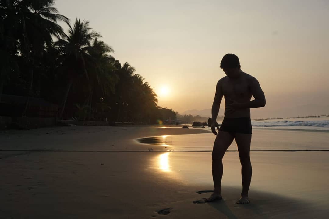 Sunset pantai cibangban