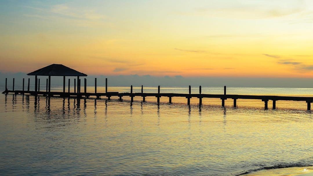 Pantai alam indah