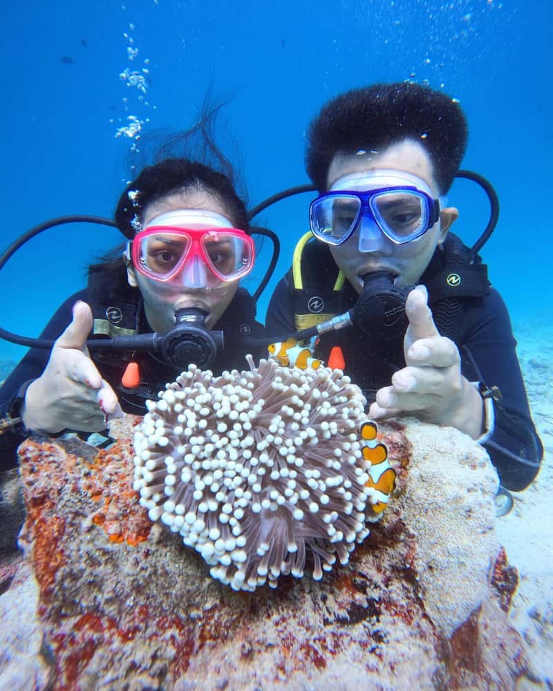 snorkeling pantai iboih