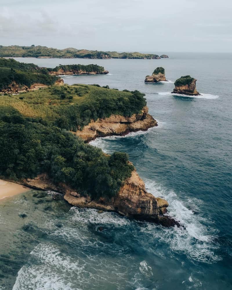 foto pantai keben